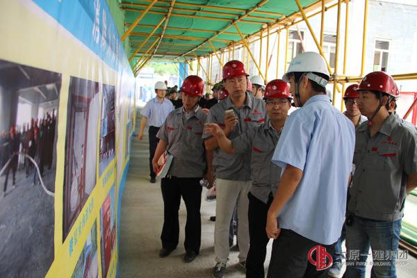 集团公司参加2014年省城建筑工地应急救援演练
